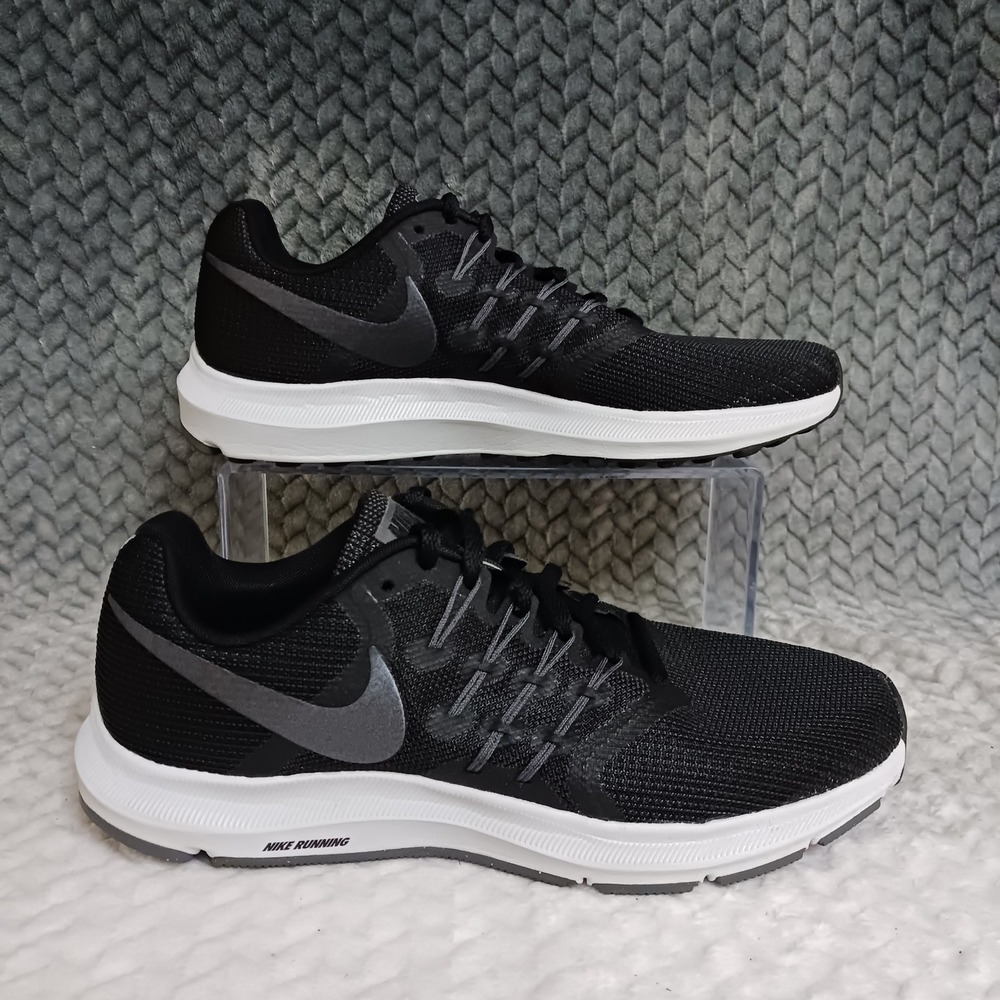 Nike Run Swift Women's Walking Running Sneakers Shoes Black White Grey Size 8